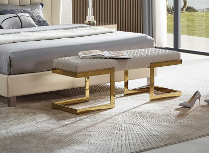 Stool Poufa Footstool Rectangular Stool Upholstered Stool Stool Side